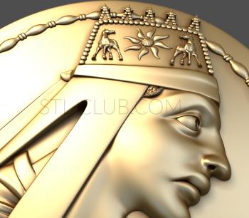 3D model Antique coin (STL)